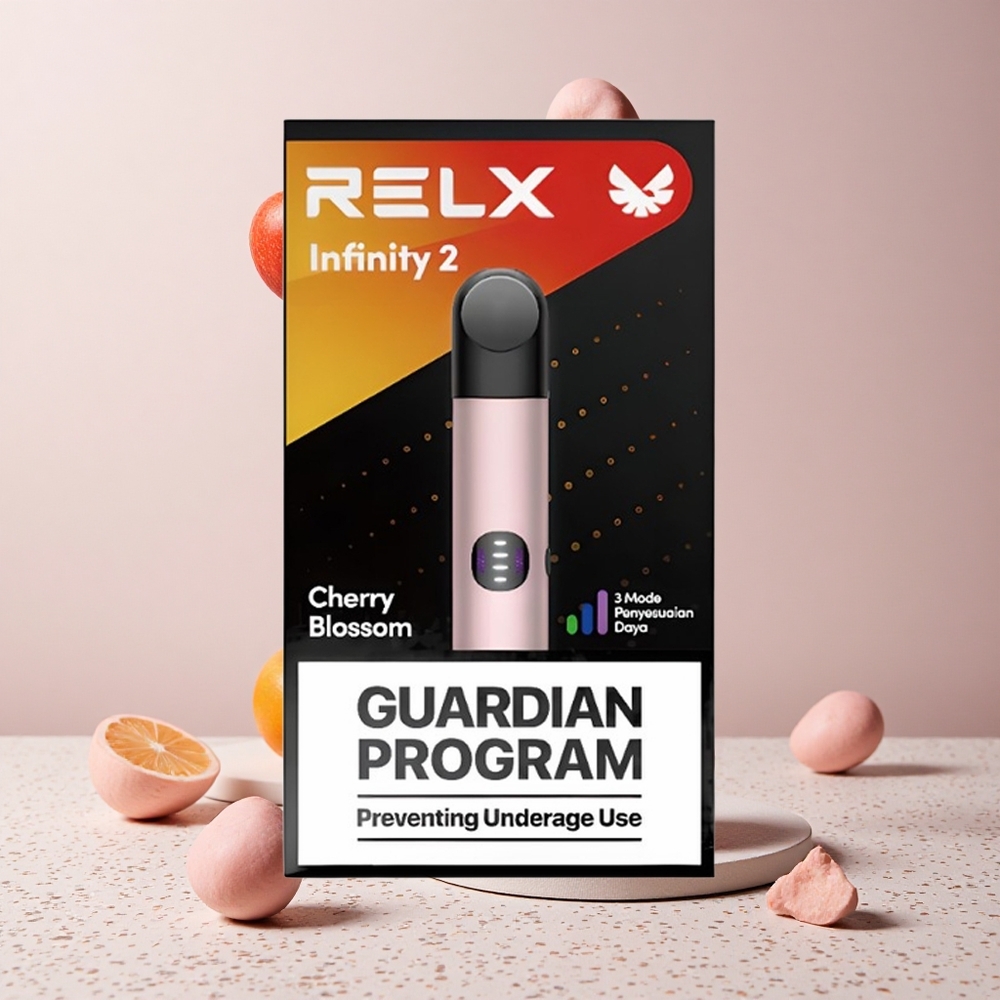 RELX Infinity 2 600-650 Puffs Rózsaszín Elektromos Cigaretta 440mAh Akkumulátorral