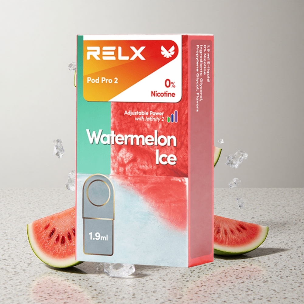 RELX Pod Pro 2 600 Puffs Görögdinnye Jég 0 nikotin 19ml