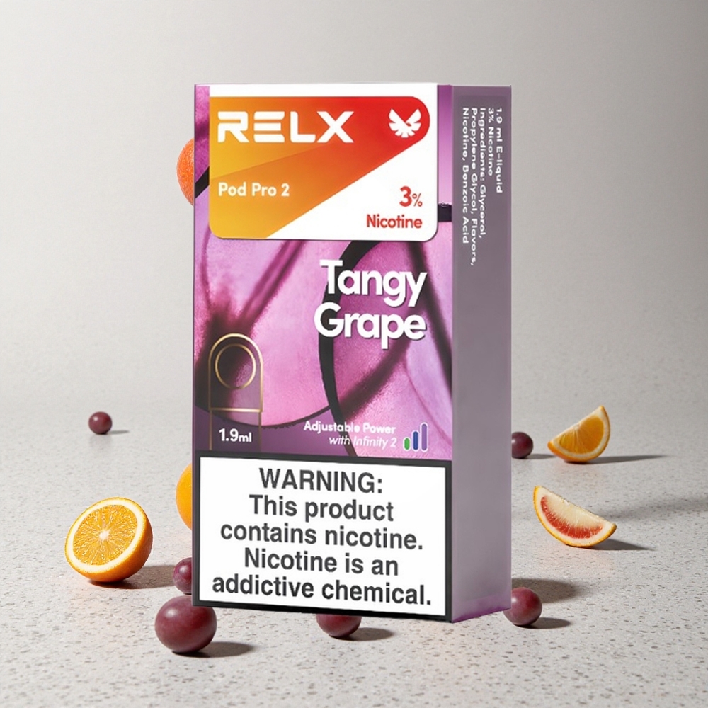 RELX Pod Pro 2 600 Puffs Édeskés Szőlő 3 nikotin 19ml