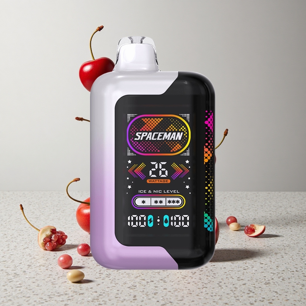 SMOK SPACEMAN SP40000 Egyszerhasználatos E-cigaretta Meggy Gránátalma 40000 Elszippantás 20ml E-liquid