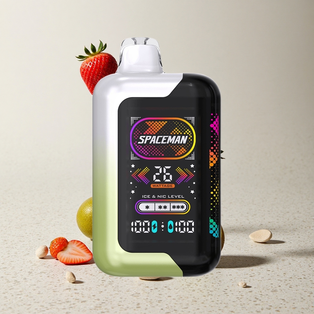 SMOK SPACEMAN SP40000 Eldobható E-cigaretta 40000 Puffs Eper-Kiwi 20ml