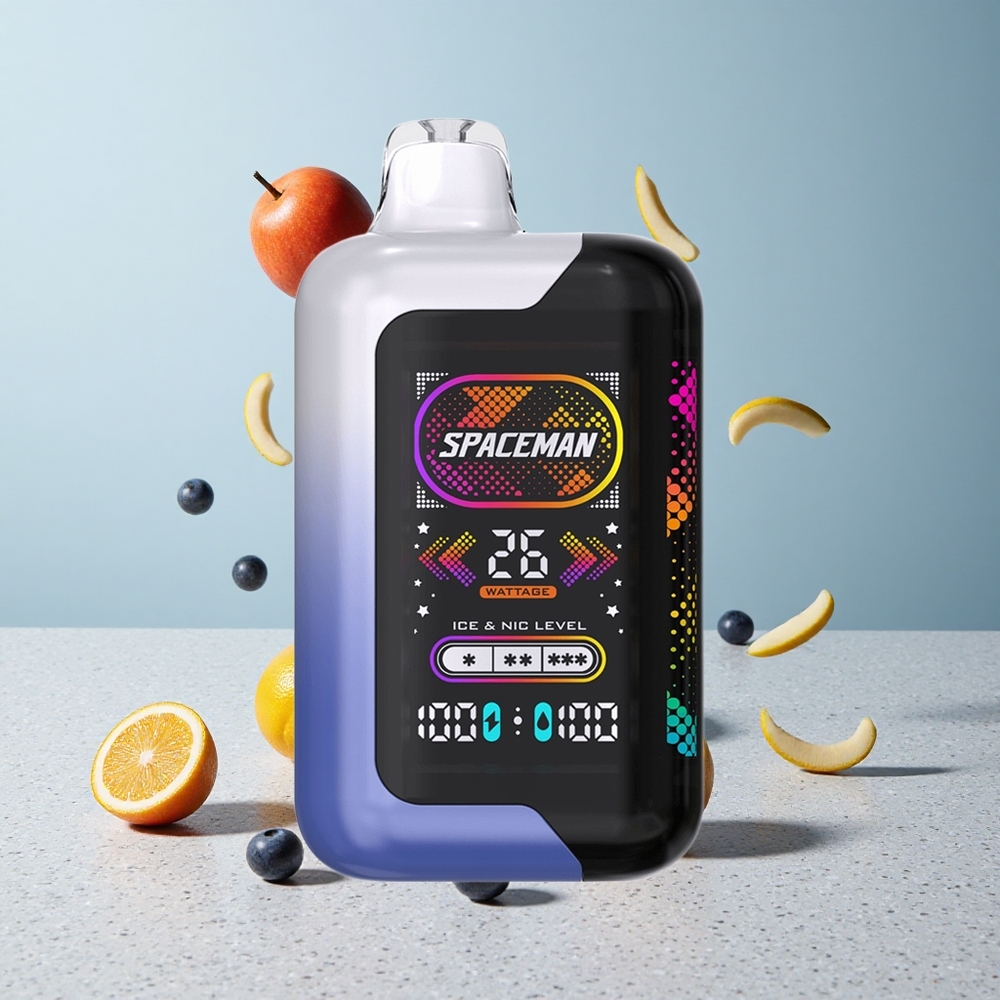 SMOK SPACEMAN SP40000 Eldobható E-cigaretta 40000 Slukk Kék Áfonya Jég