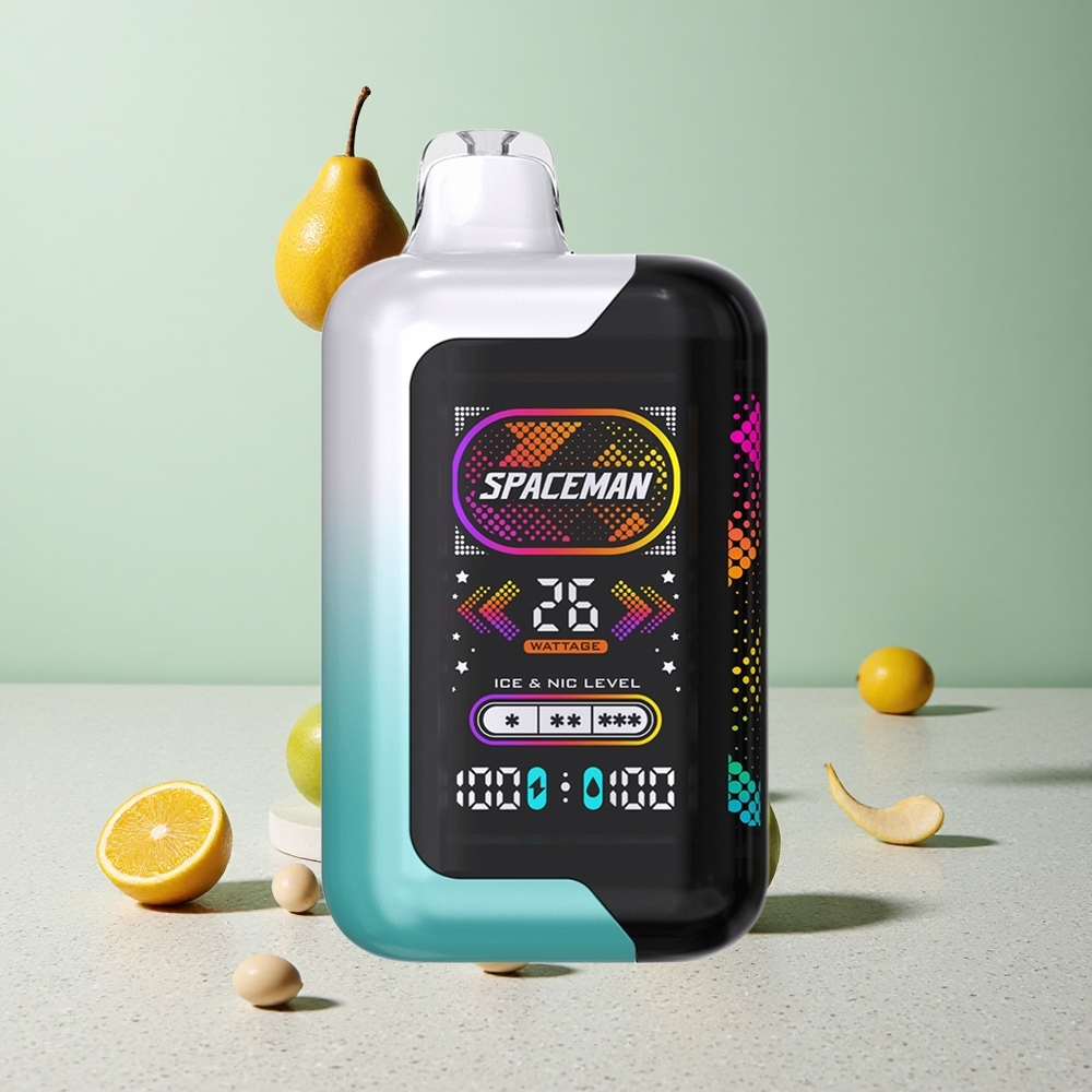 SMOK SPACEMAN SP40000 Eldobható E-cigaretta Friss Menta 40000 Puffs és 20ml E-lé