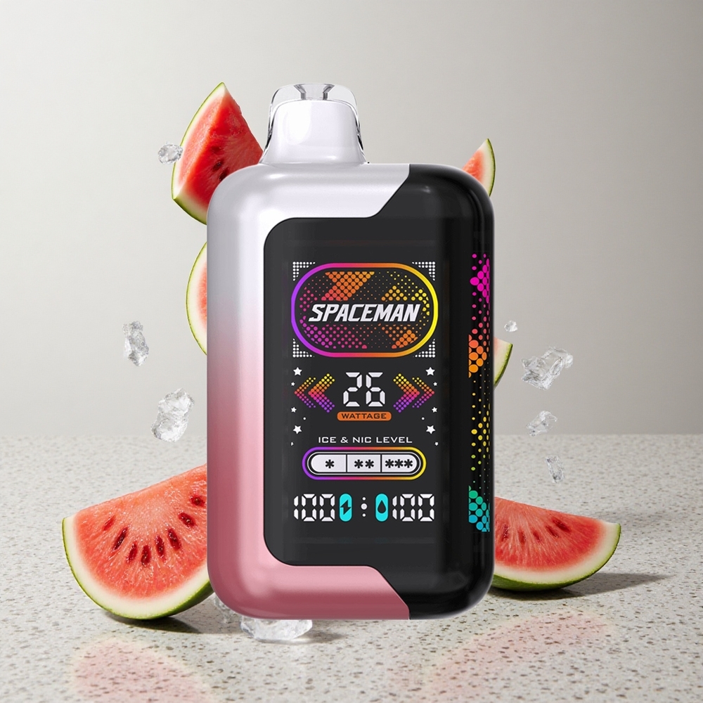 SMOK SPACEMAN SP40000 Eldobható E-cigaretta Görögdinnye Jég (40000 Puffs 20ml Folyadéktartály)