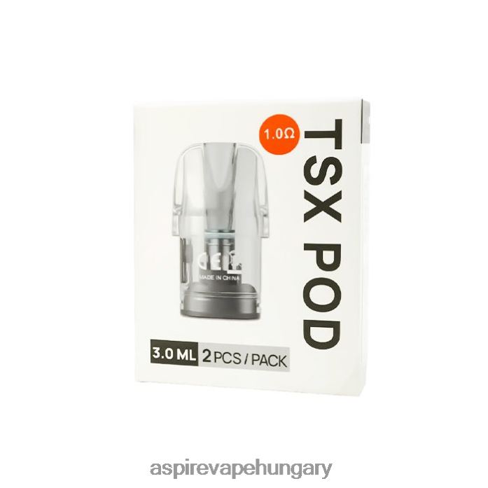 Aspire Tsx Pod 1,0 ohm (3,0 ml)/2 db csomagonként (kompatibilis a cyber s és cyber x készülékekkel) - Aspire Vape Products VZXL0J234