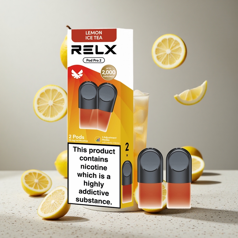 RELX Pod Pro 2 600 Puffs Tea-Citromjég Tea 19ml